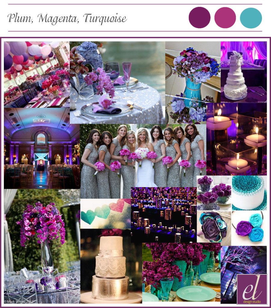 Events Luxe's mood board created for Tara and Spencer at the start of the design process.