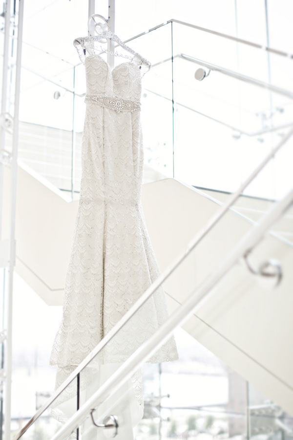 sparkle wedding gown sequin lace four seasons hotel st louis