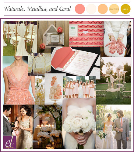 Coral Blush Neutral Color Wedding | Events Luxe Weddings