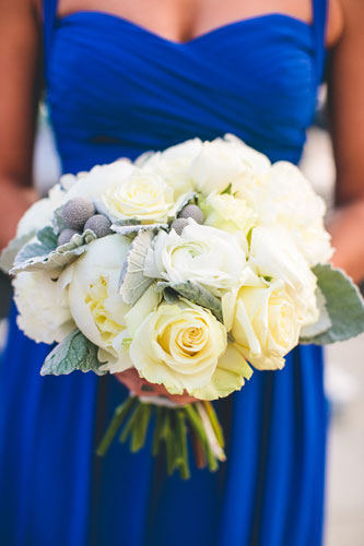 winter white wedding bouquet in st. louis | Events Luxe weddings