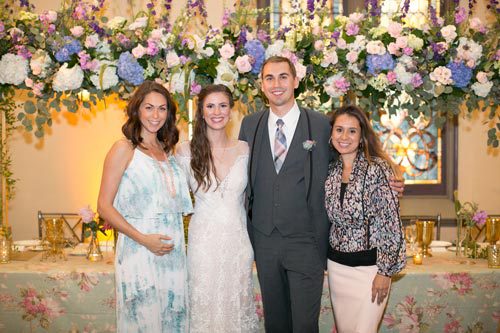 Bride & Groom Family at 9th Street Abbey | Events Luxe Weddings
