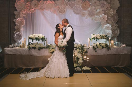 Bride & Groom at The Westin St. Louis | Weddings by Events Luxe