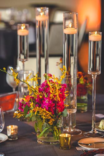 The Crimson Petal Wedding arrangements | Weddings by Events Luxe