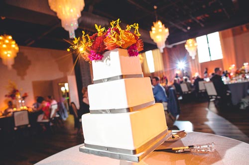 Wedding Cake at the Caramel Room | St. Louis Weddings by Events Luxe