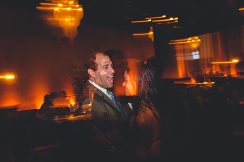 Guests dancing at the Caramel Room Wedding | Events Luxe Wedding