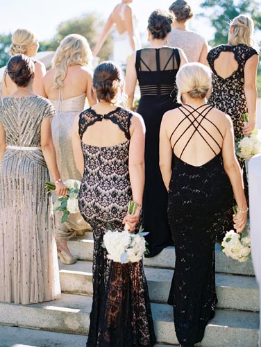 Wedding Party at Old Cathedral St Louis | Events Luxe Weddings