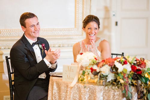 Bride & Groom at Missouri Athletic Club Wedding | Events Luxe Weddings