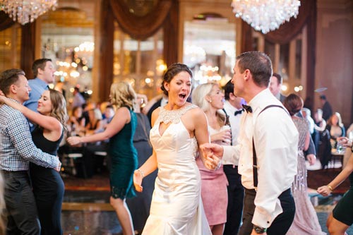 Bride & Groom at Missouri Athletic Club Wedding | Events Luxe Weddings