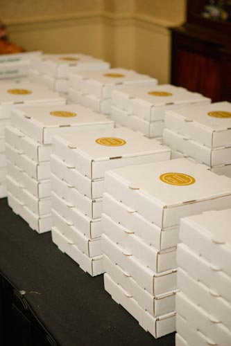 Pizza Wedding Favors | Events Luxe Weddings