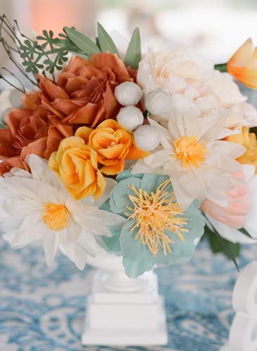 Paper Flower Bouquet | Events Luxe Weddings